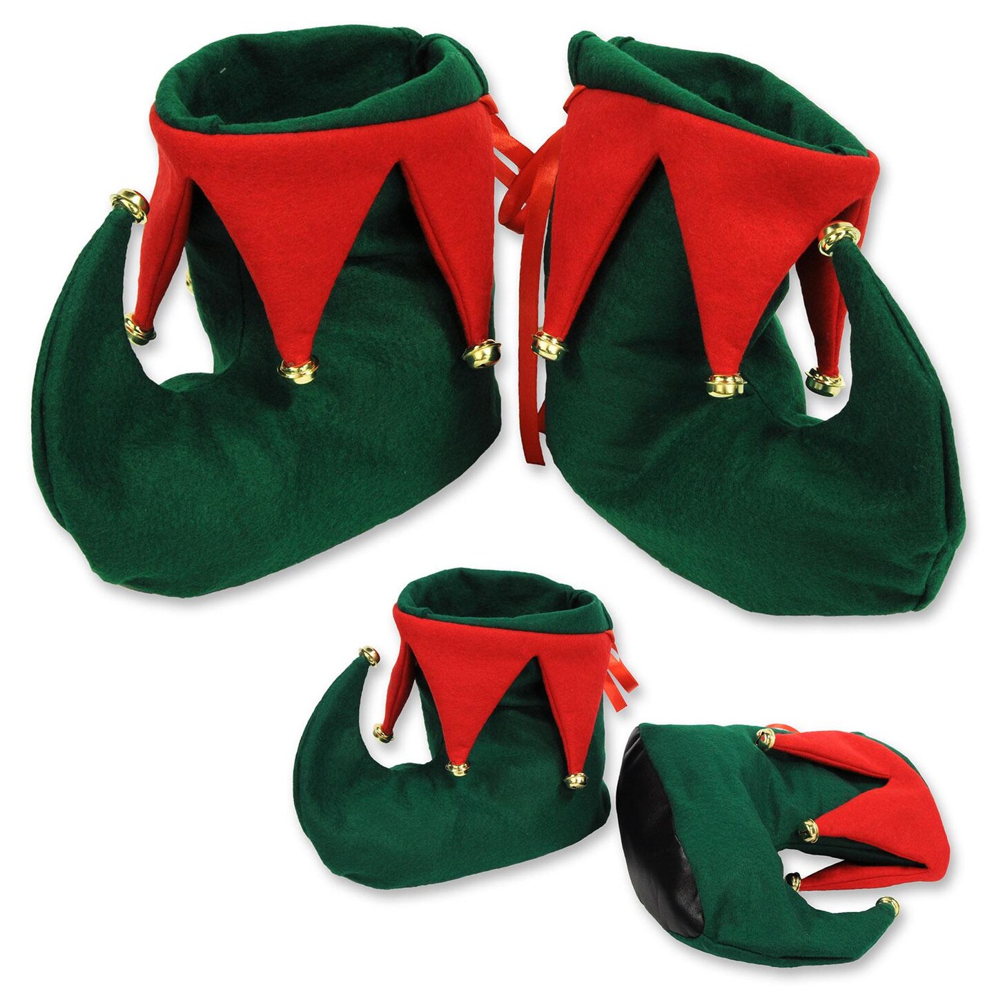 12 Pair Beistle Christmas Elf Boots