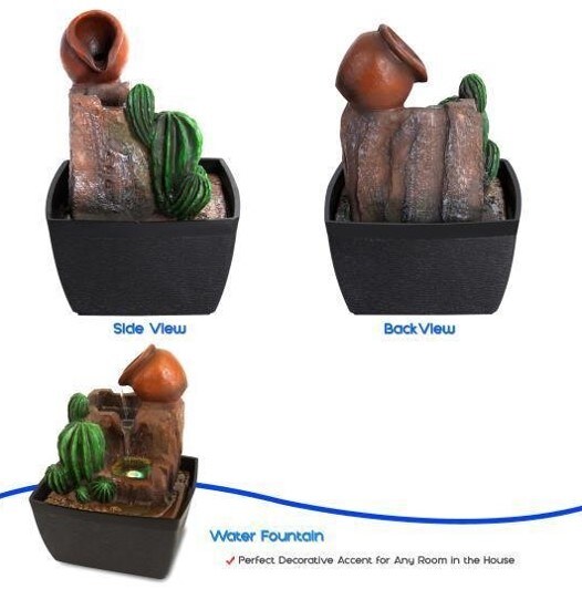 Waterfall Electric Tabletop Fountain