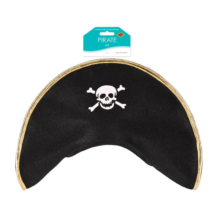6 Pack Beistle Felt Pirate Hat