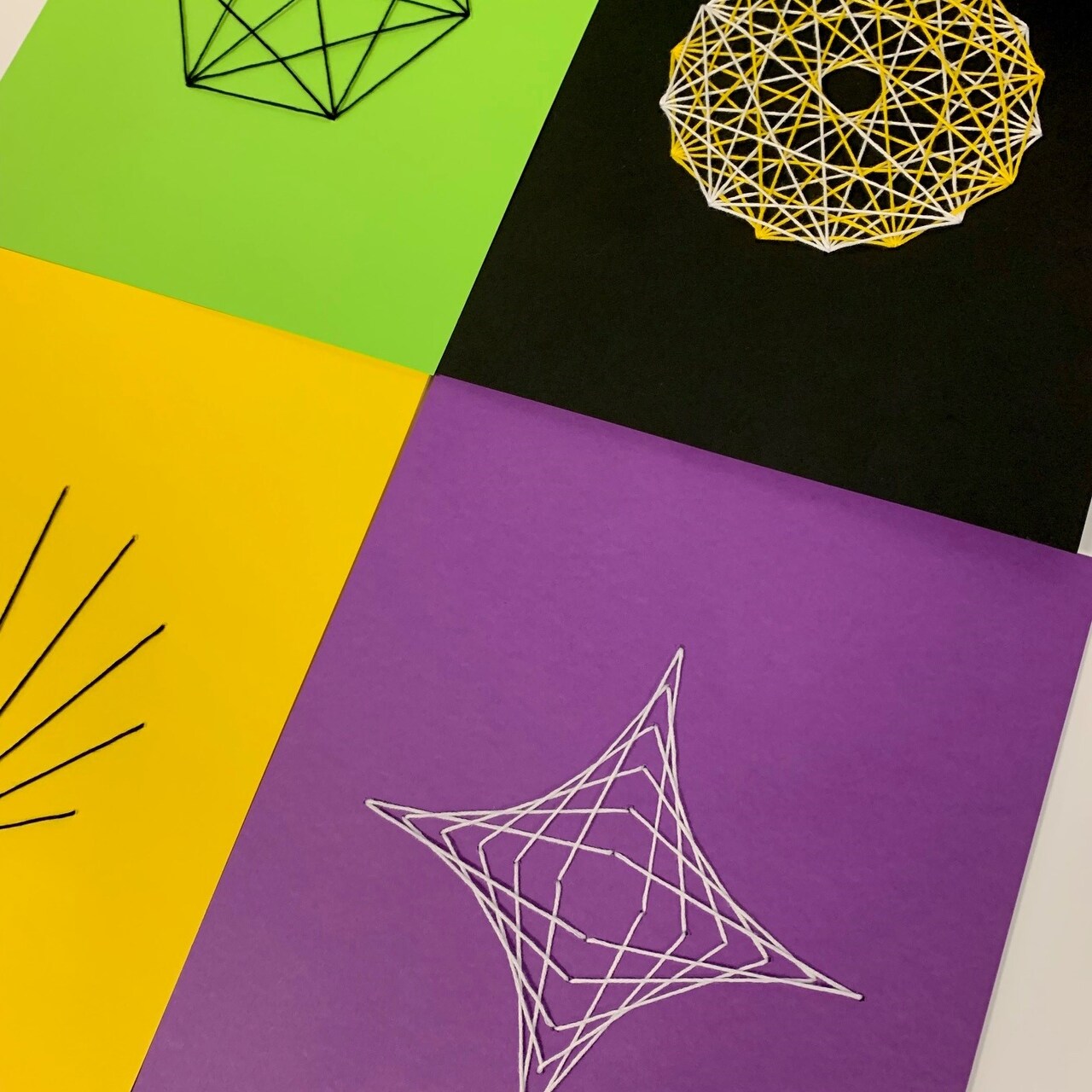 Pi Day 3.14 String Art - STEAM