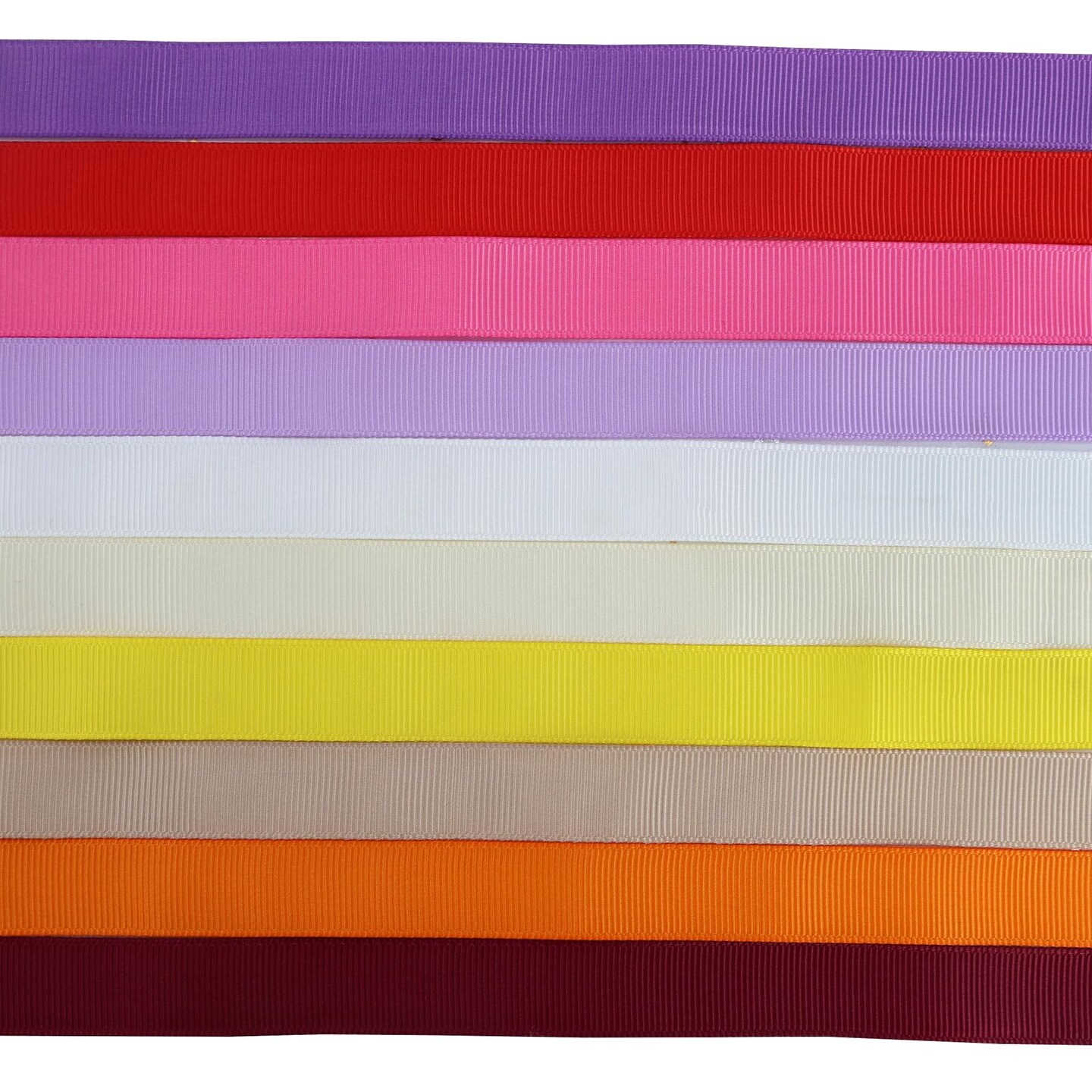 YERELO 5/8 inch Solid Color Ribbon Grosgrain Ribbon, 20 Colors*2 Yards Each Total 40 Yds Per Package, Assortment 20 Colors Ribbon Perfect for Bows, Crafts, Gifts Wrapping