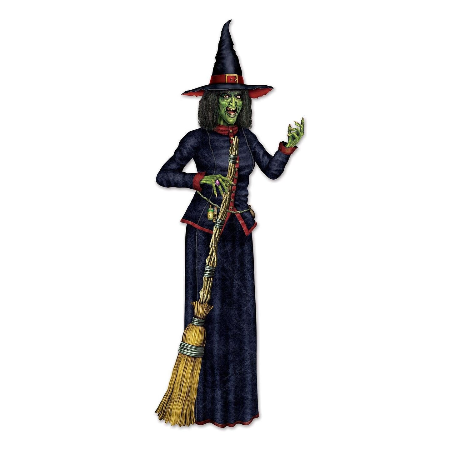 12 Pack Beistle Halloween Jointed Witch
