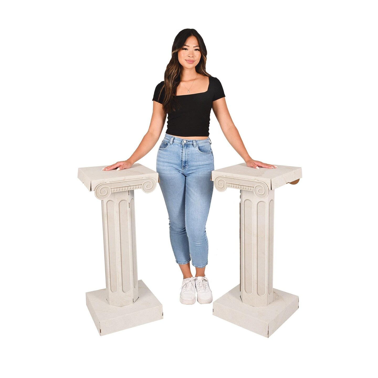 8 Piece Beistle 3-D Party Column Props