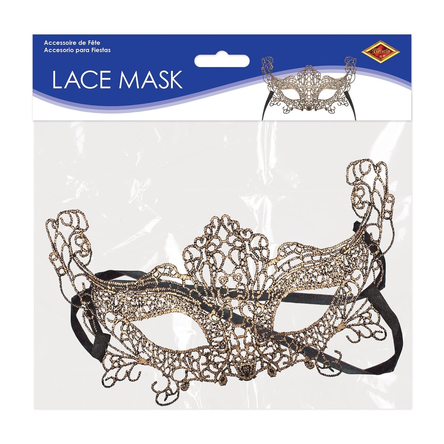 12 Pack Beistle Lace Mask