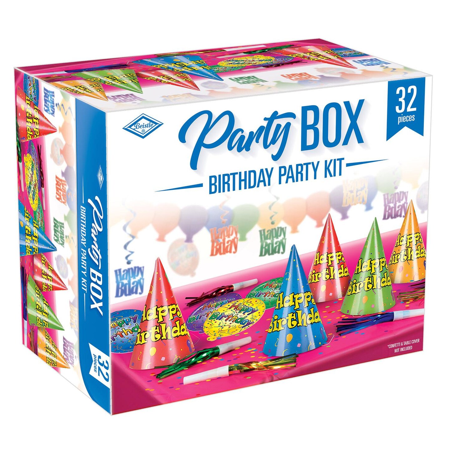 6 Pack Beistle Birthday Party Box