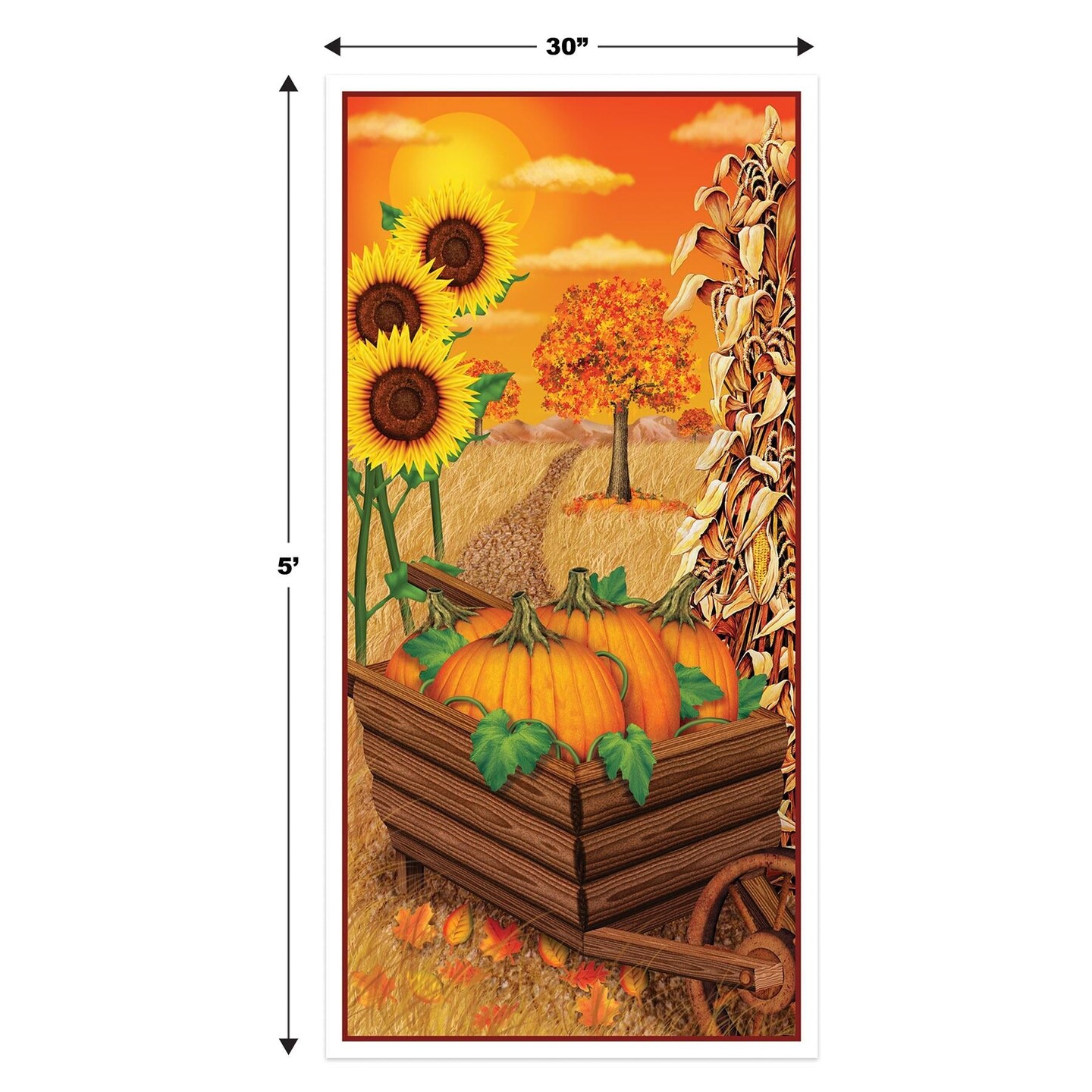 12 Pack Beistle Thanksgiving Fall Door Cover