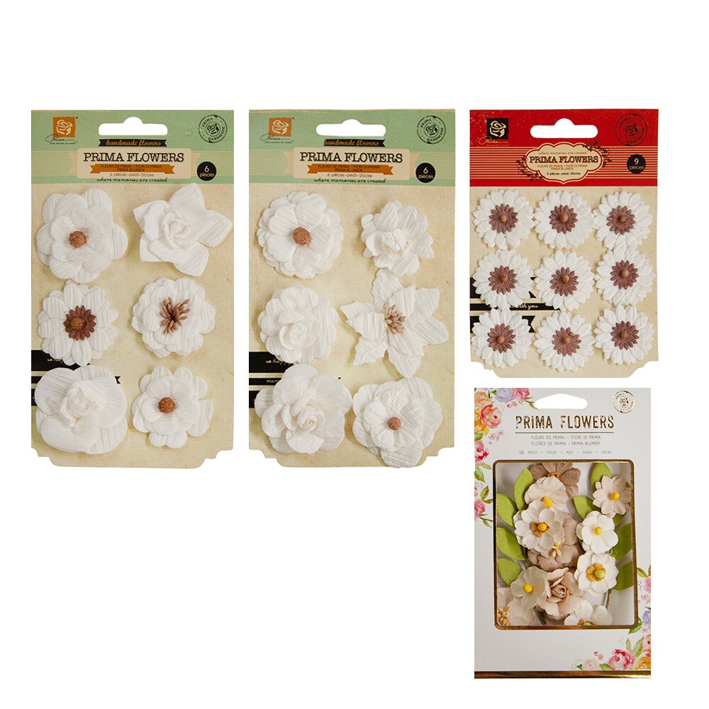 Prima Flowers Bundle - 4 packs