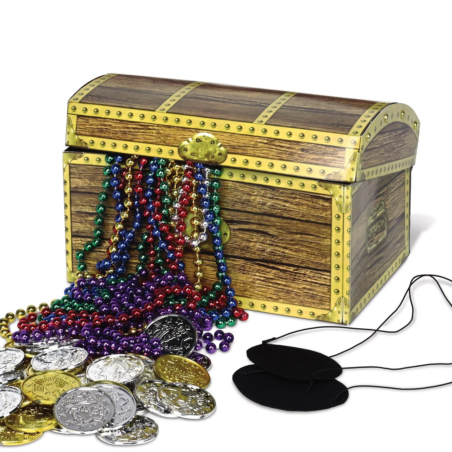 12 Pack Beistle 5.5 Inch-Treasure Chest Party Box