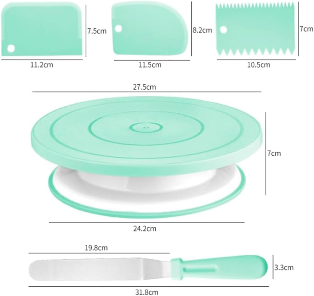 10 Pieces Cake Candy Decorating Brushes Tools Cookie Decoration Pastry Brush and Stainless Steel