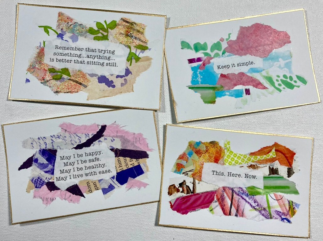 Collage Inspiration Cards