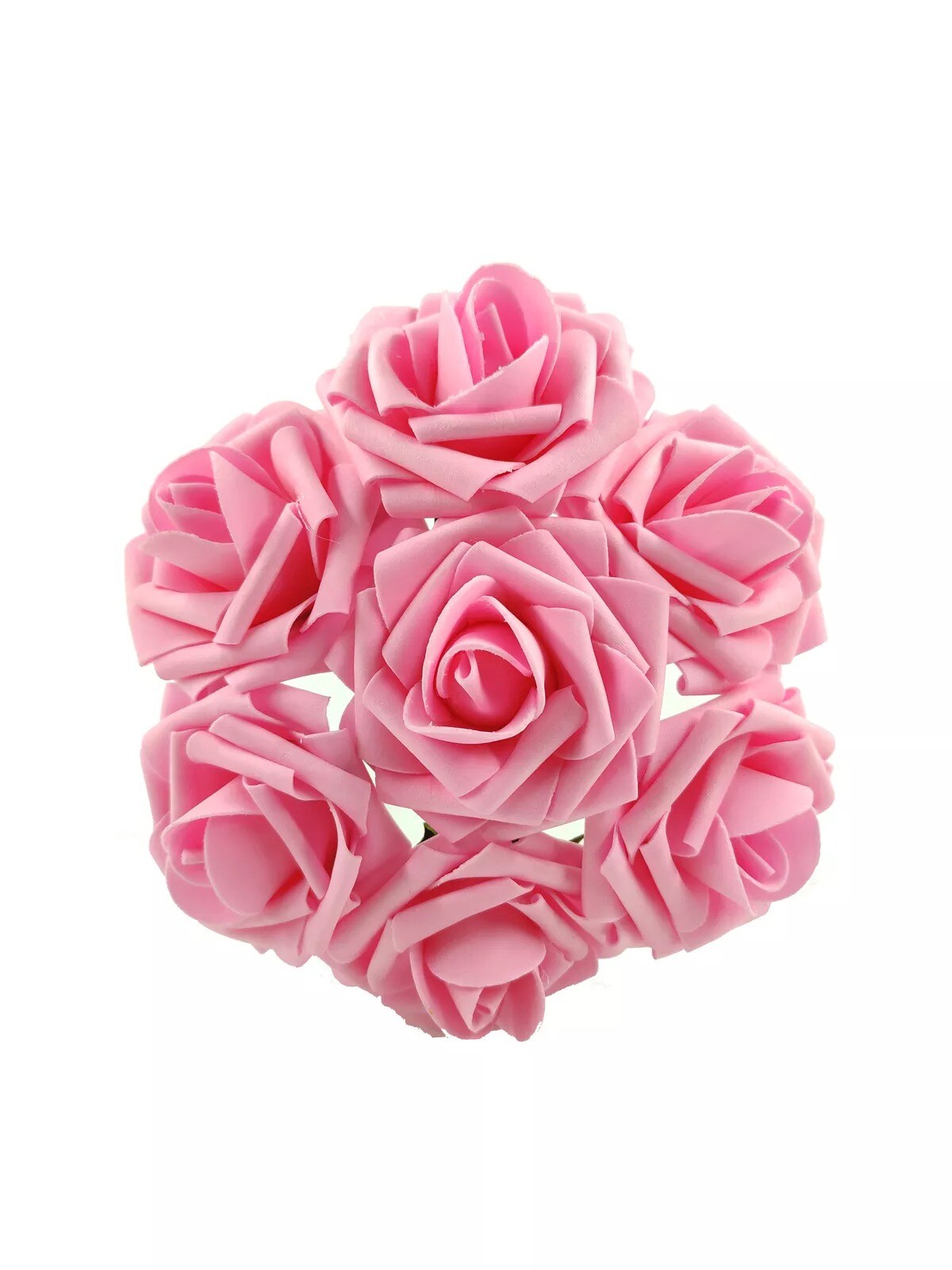 25pcs Artificial Flowers Real Looking Foam Roses Decoration DIY