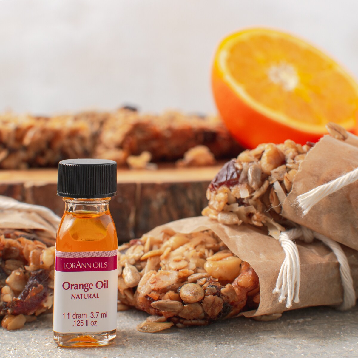 LorAnn Oils Orange Oil Super Strength Flavor, 1 Dram Twin Pack