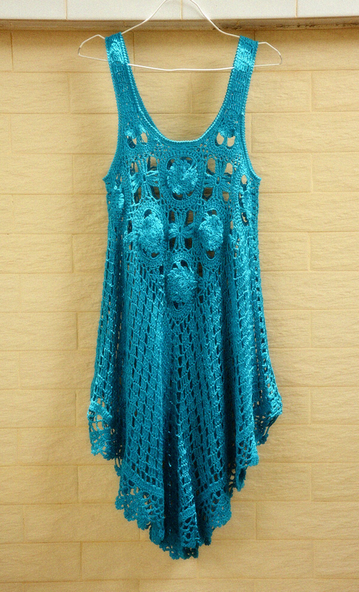 white christmas dresses Plus Size Boho Girl Crochet Dress main image 1