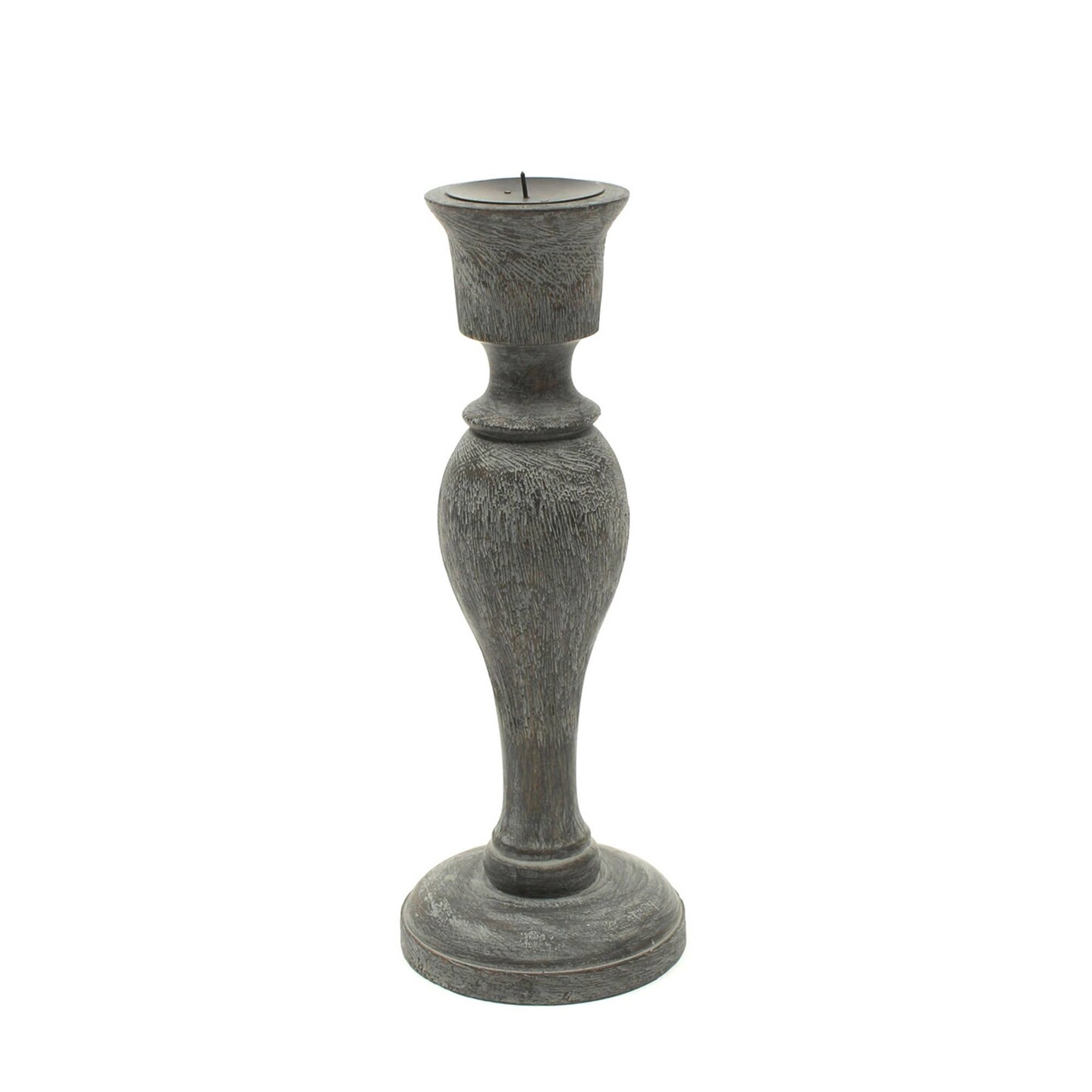 Decorative Wooden Centerpiece Candle Holder- 6&#x22; X 16&#x22;