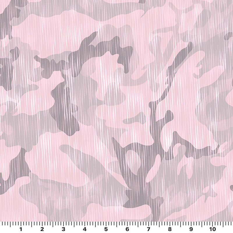 Battle of the Blushes Printed Spandex Fabric