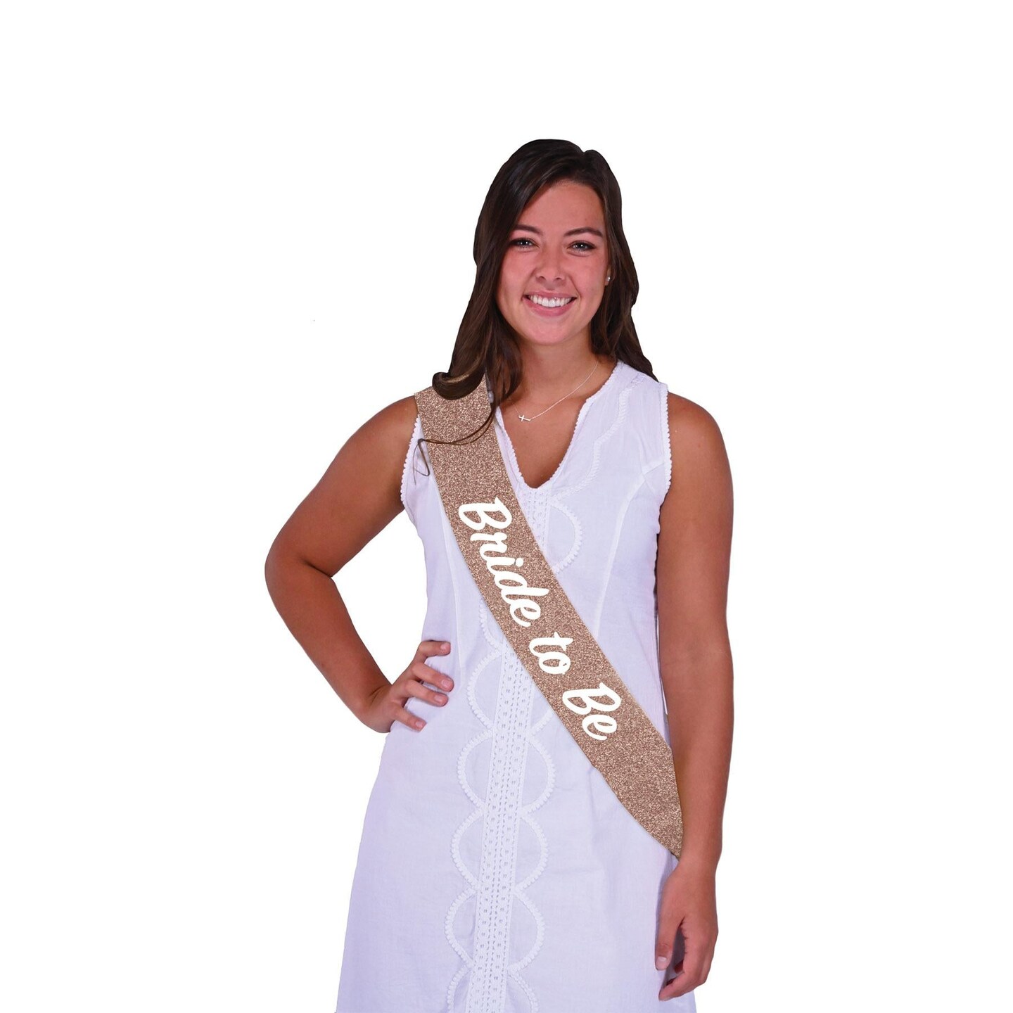 6 Pack Beistle Bachelorette Party Bride To Be Glittered Sash