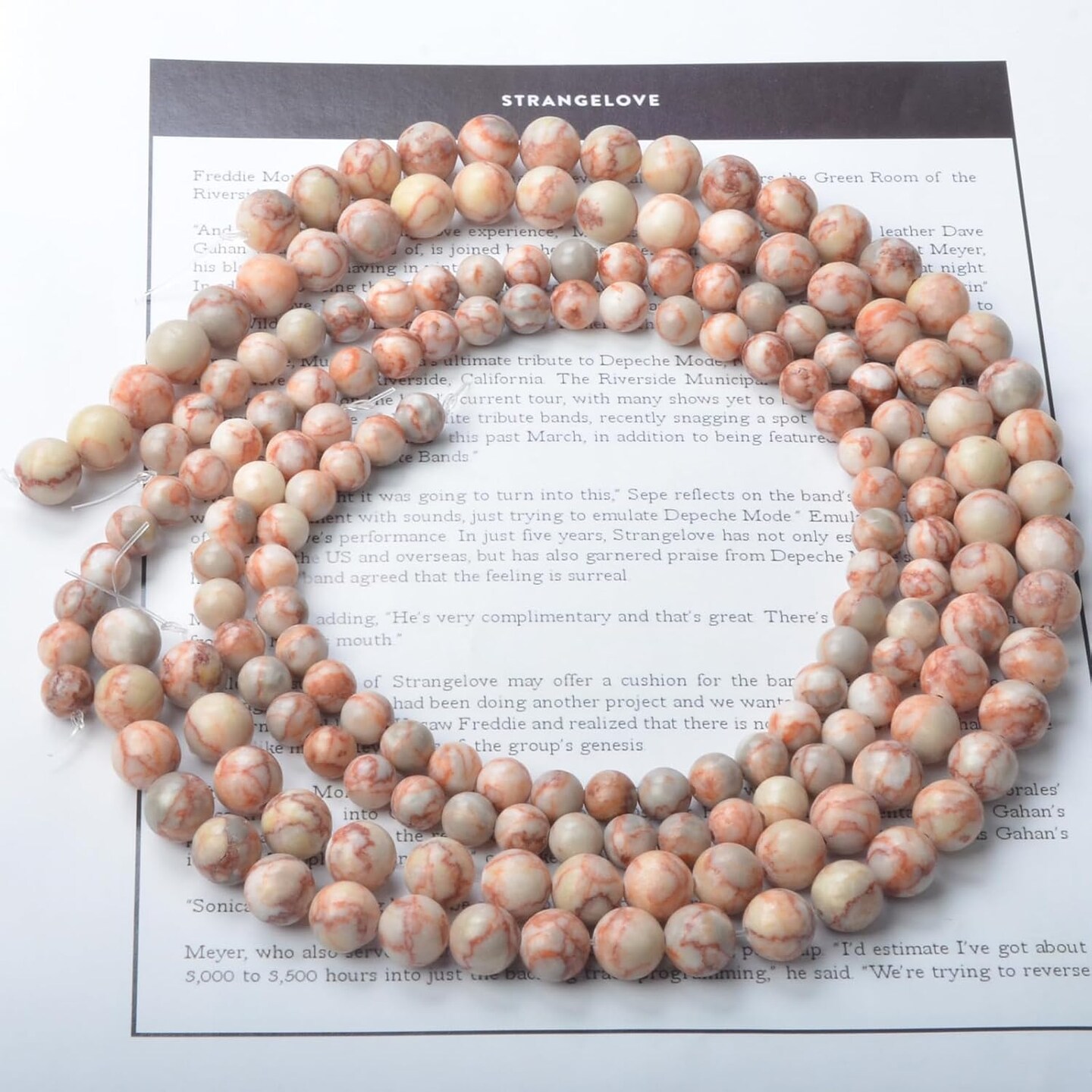 8mm Natural Red Crazy Lace Agate Round Loose Stone Beads for Jewelry Making DIY Crafts Design 1 Strand 15&#x22; APPR.43-45pcs