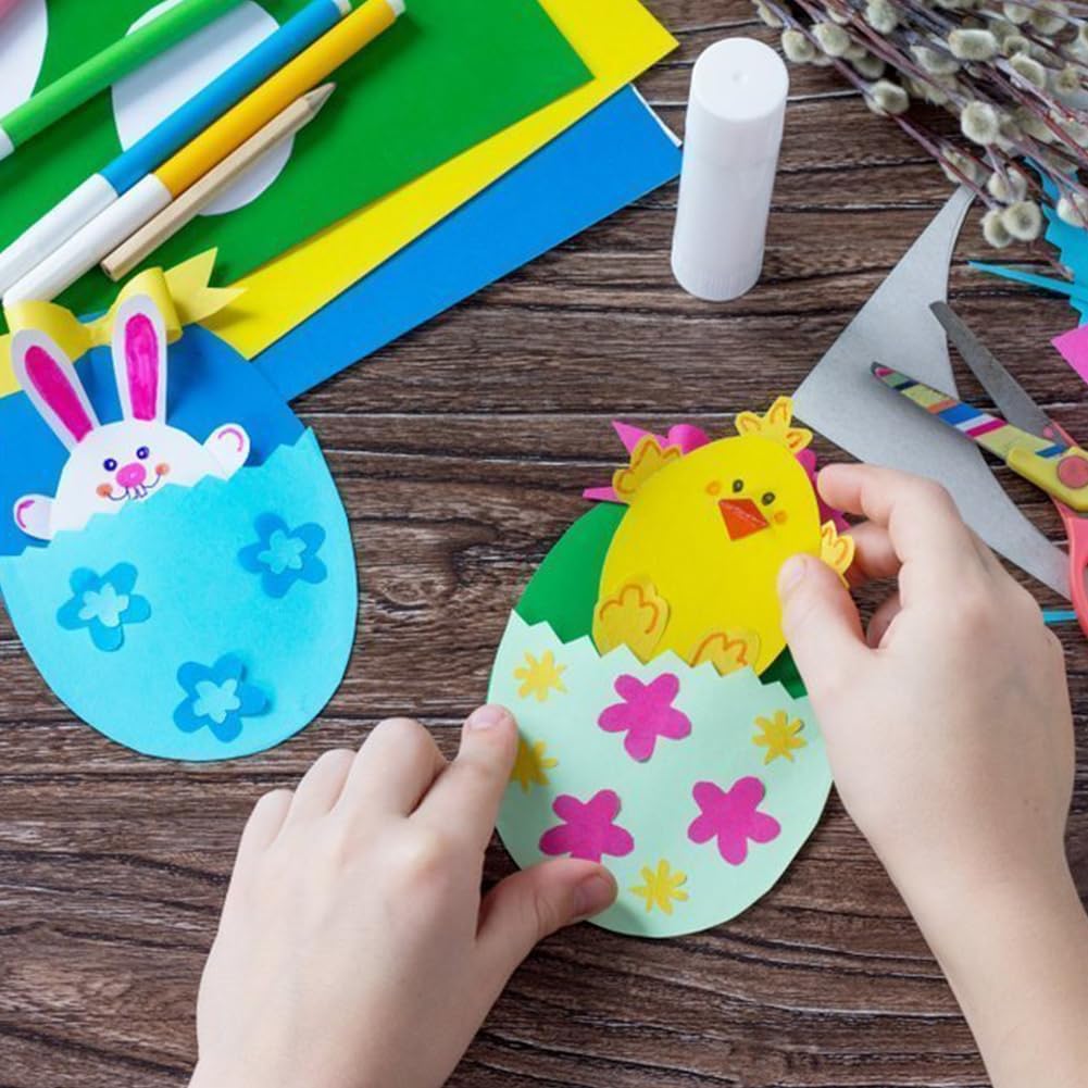 20-Pack 7-Inch Wooden Easter Egg Cutouts – Unfinished Wood Egg Slices, Blank DIY Craft Ornaments for Painting, Art Projects & Easter Décor