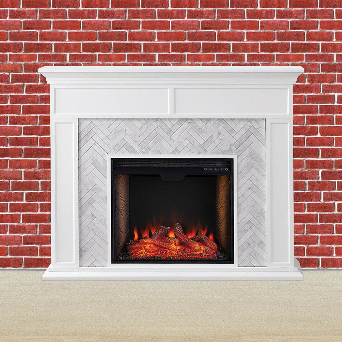 6 Pack Beistle Christmas Brick Wall Backdrop