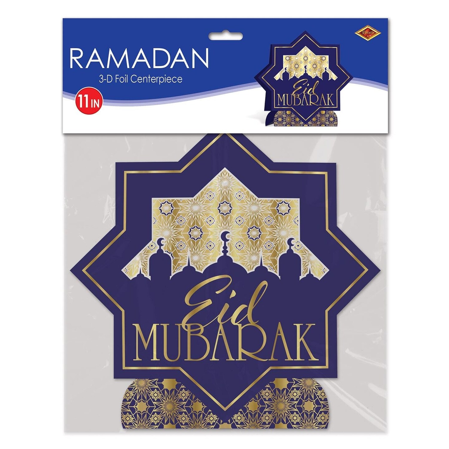 12 Pack Beistle 3-D Foil Ramadan Centerpiece