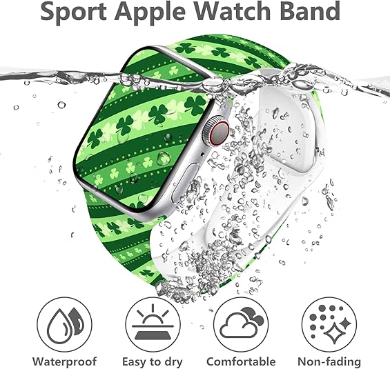 Holidays Watch Band Compatible with Apple Watch Series 10 9 8 7 6 5 4 3 Ultra SE for Women Men, Strap Replacement for iWatch 38mm 40mm 41mm 42mm 44mm 45mm 46mm 49mm