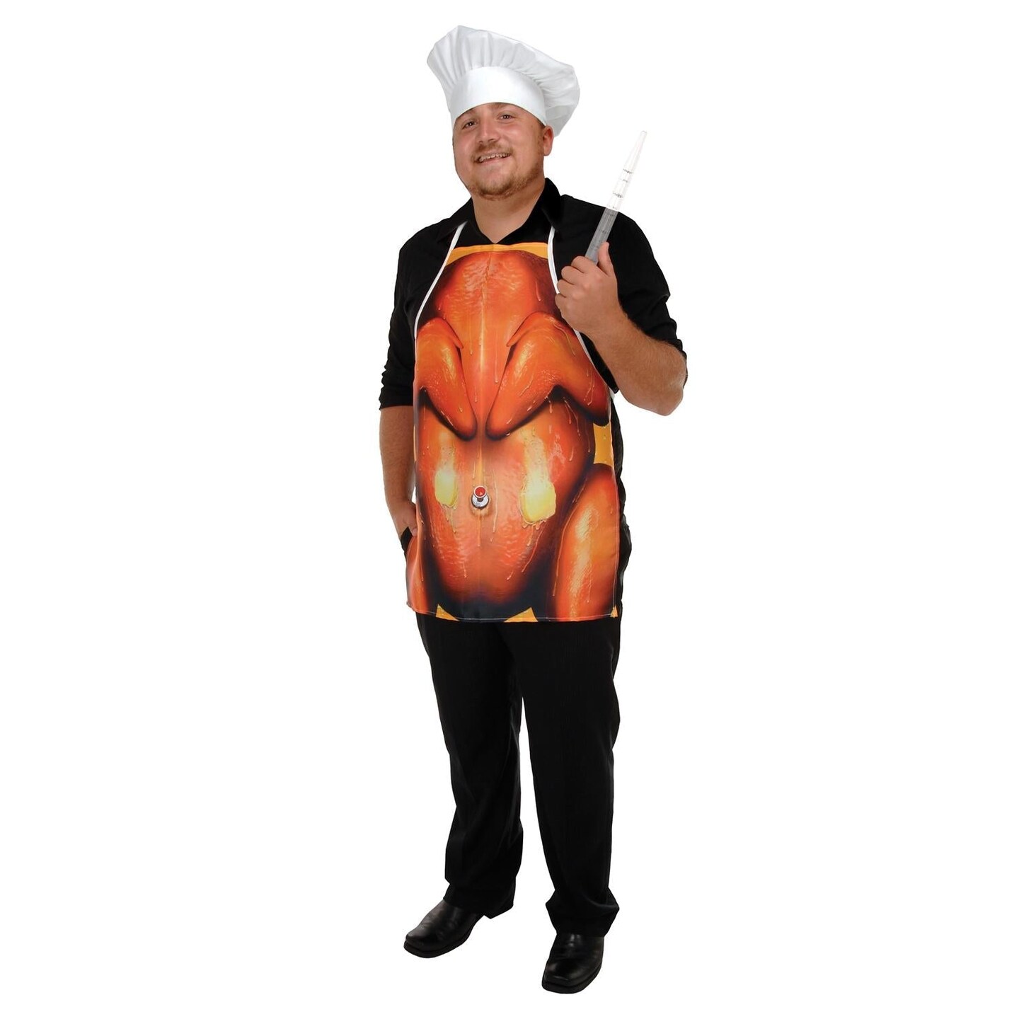6 Pack Beistle Thanksgiving Fabric Novelty Apron