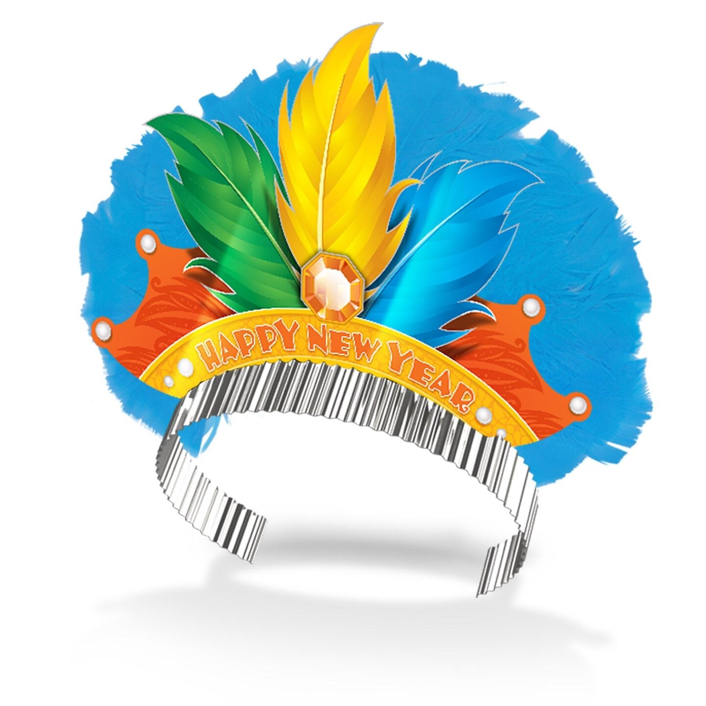 50 Pack Beistle New Year&#x27;s Eve Rio Tiara