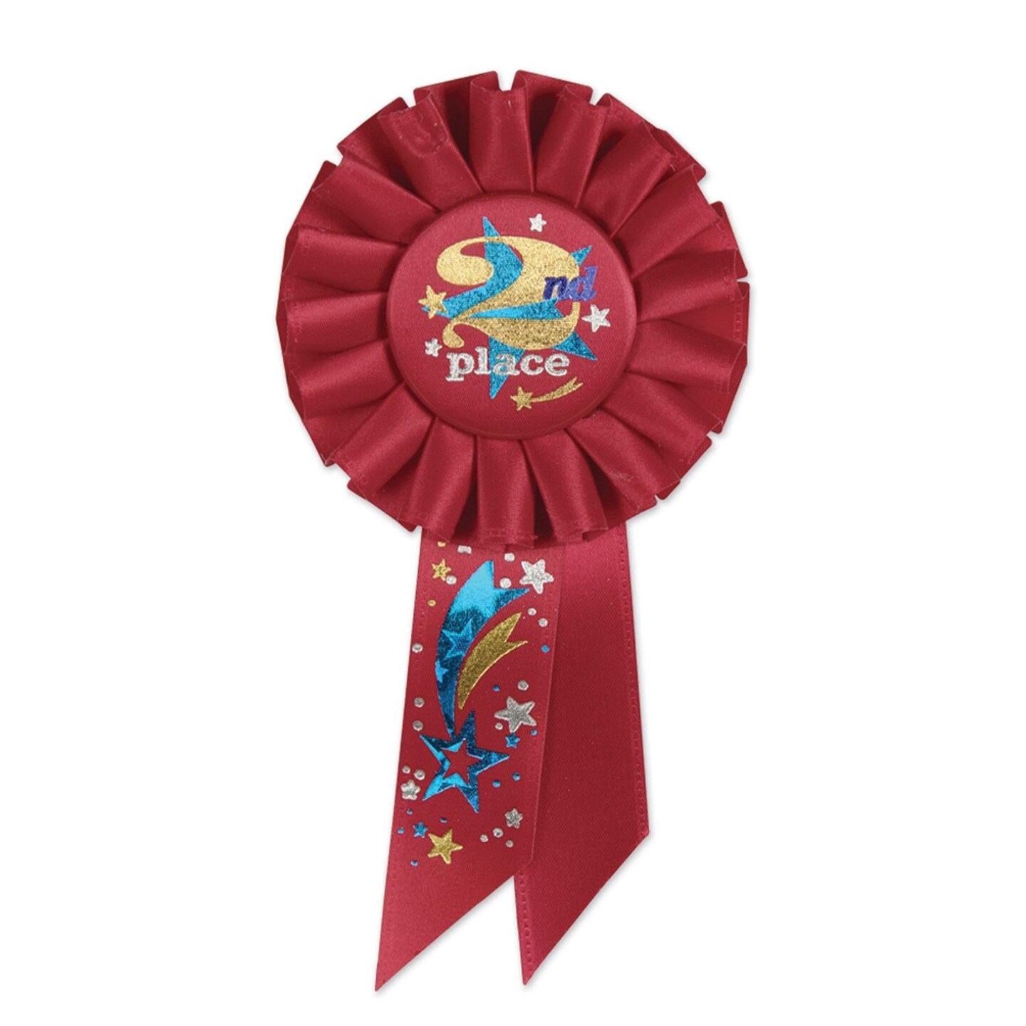 6 Pack Beistle 2nd Place Rosette