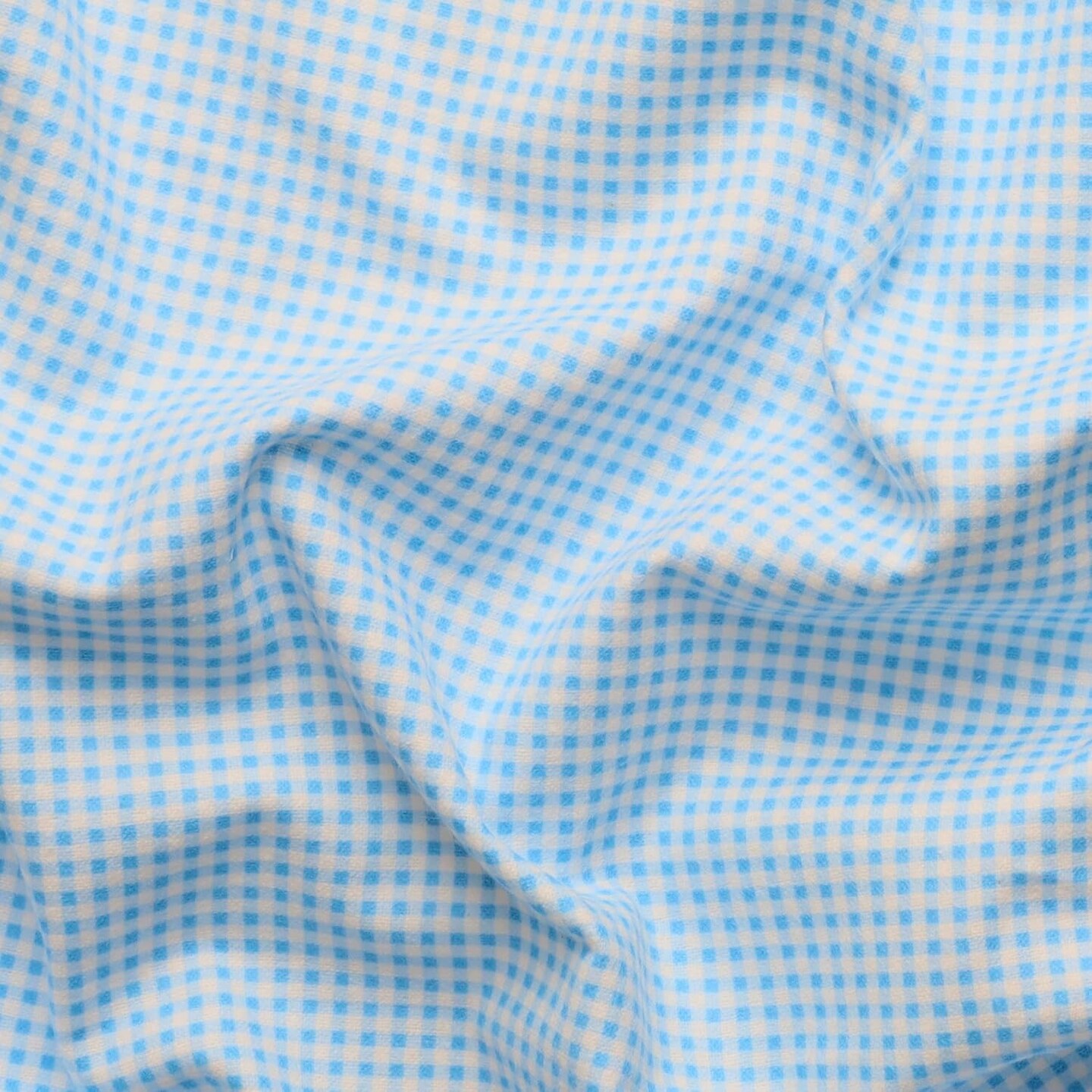 Mook Fabrics Gingham Flannel Fabric [43 in. Wide] - By The Yard
