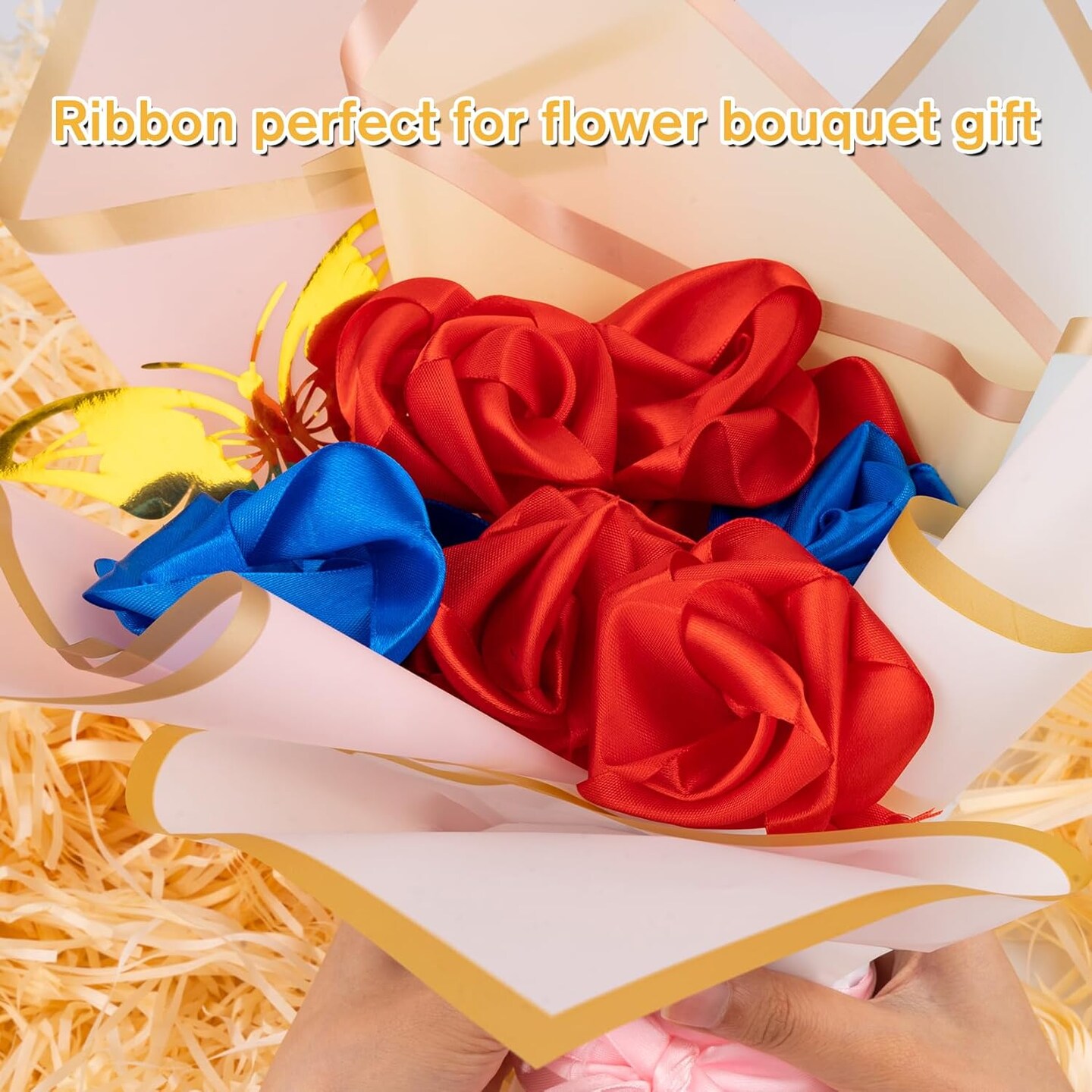 100 Yard 1-1/2 Inch Pink Satin Ribbon