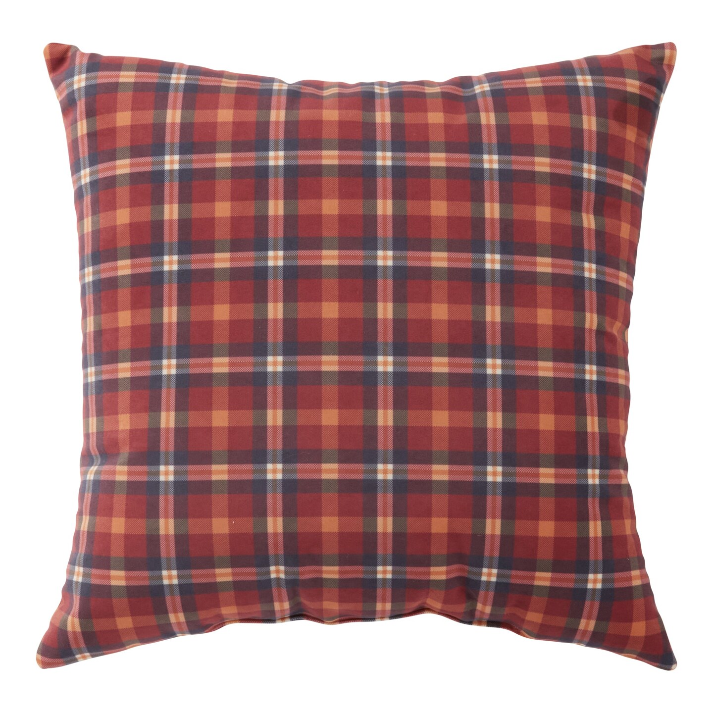 Fall 18&#x22; Durwood Plaid Throw Pillow