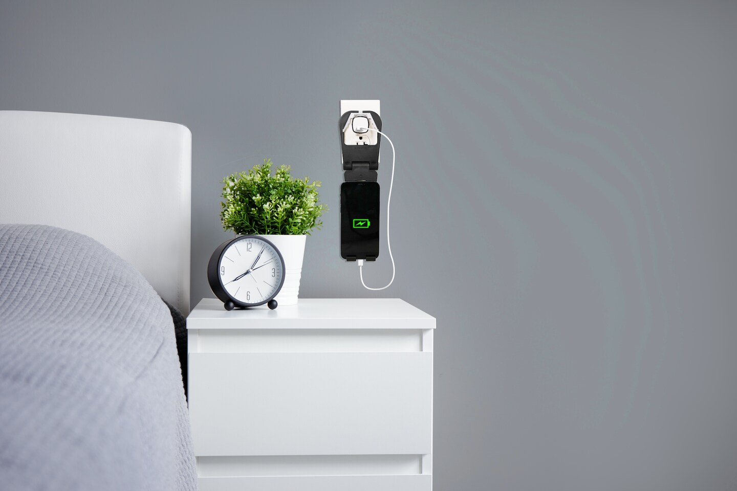 Power Shelf&#x2122; - Outlet Phone Holder