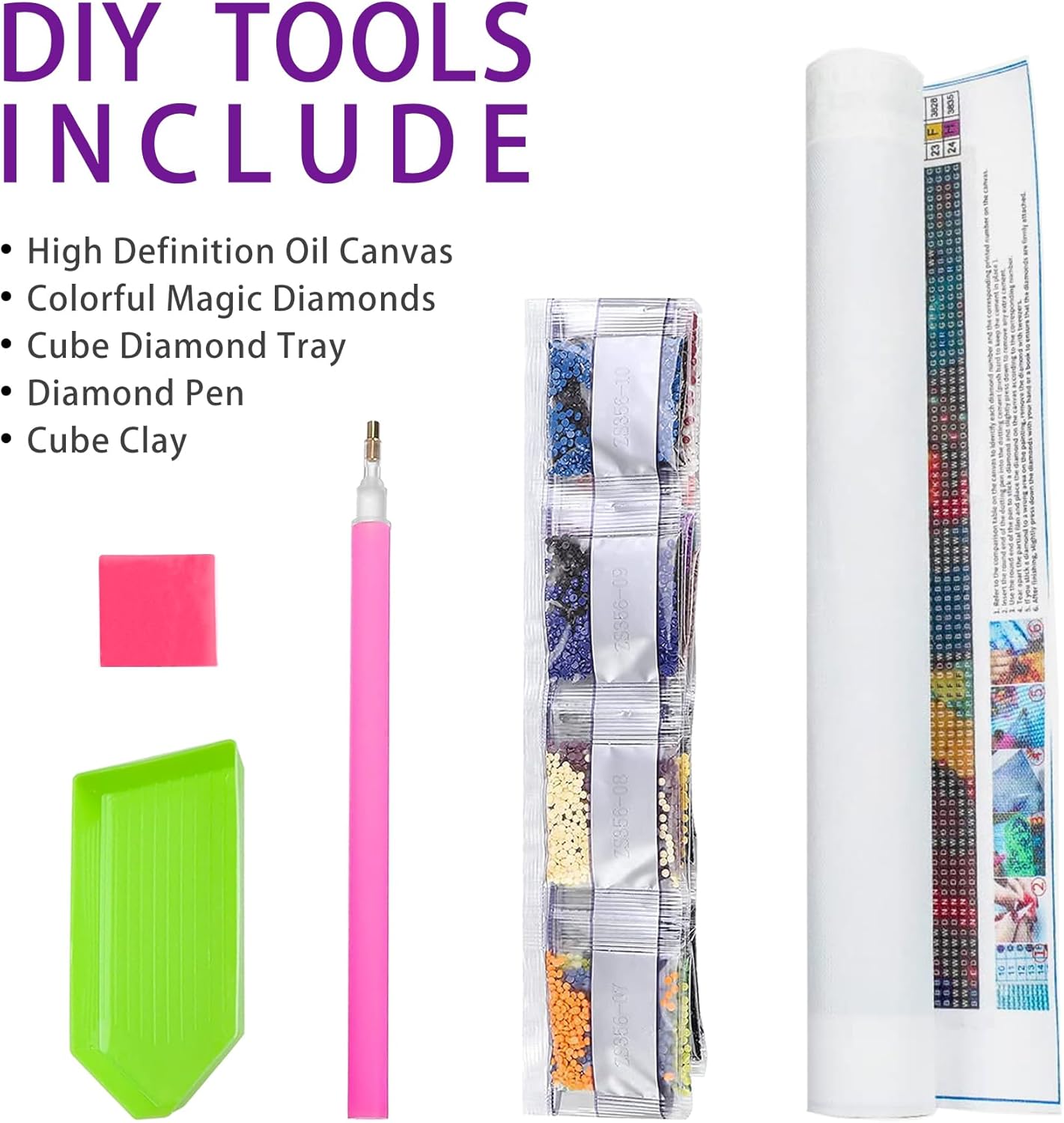 Animals Diamond Painting Kits for Beginner,12 * 16 inch