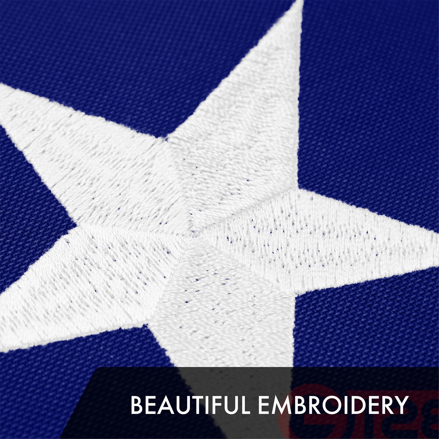 G128 Betsy Ross 1776 Flag | 1x1.5 Ft | ToughWeave Series Embroidered 300D Polyester | Historical Flag, Embroidered Design, Indoor/Outdoor, Brass Grommets