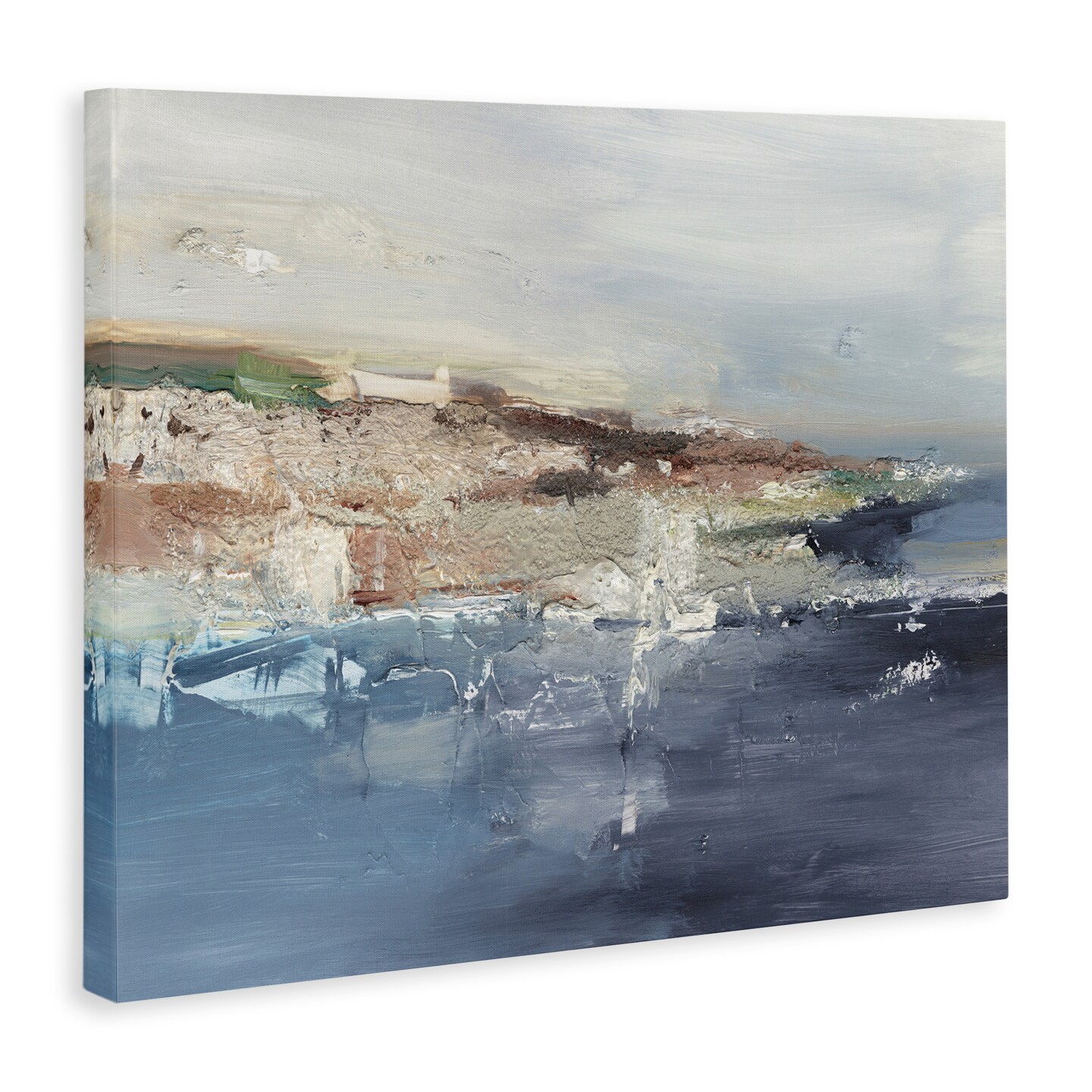 Stupell Industries European Coastal Abstract Canvas By Ethan Harper
