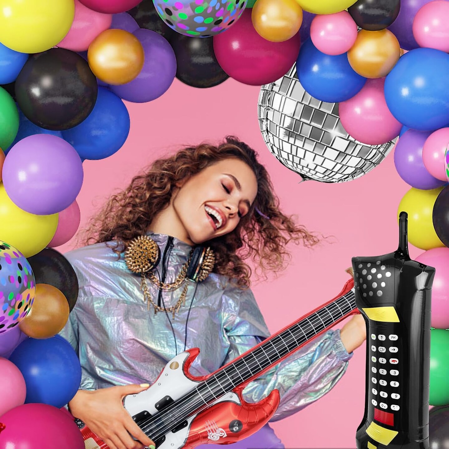 80s 90s Theme Party Decorations (Multi)