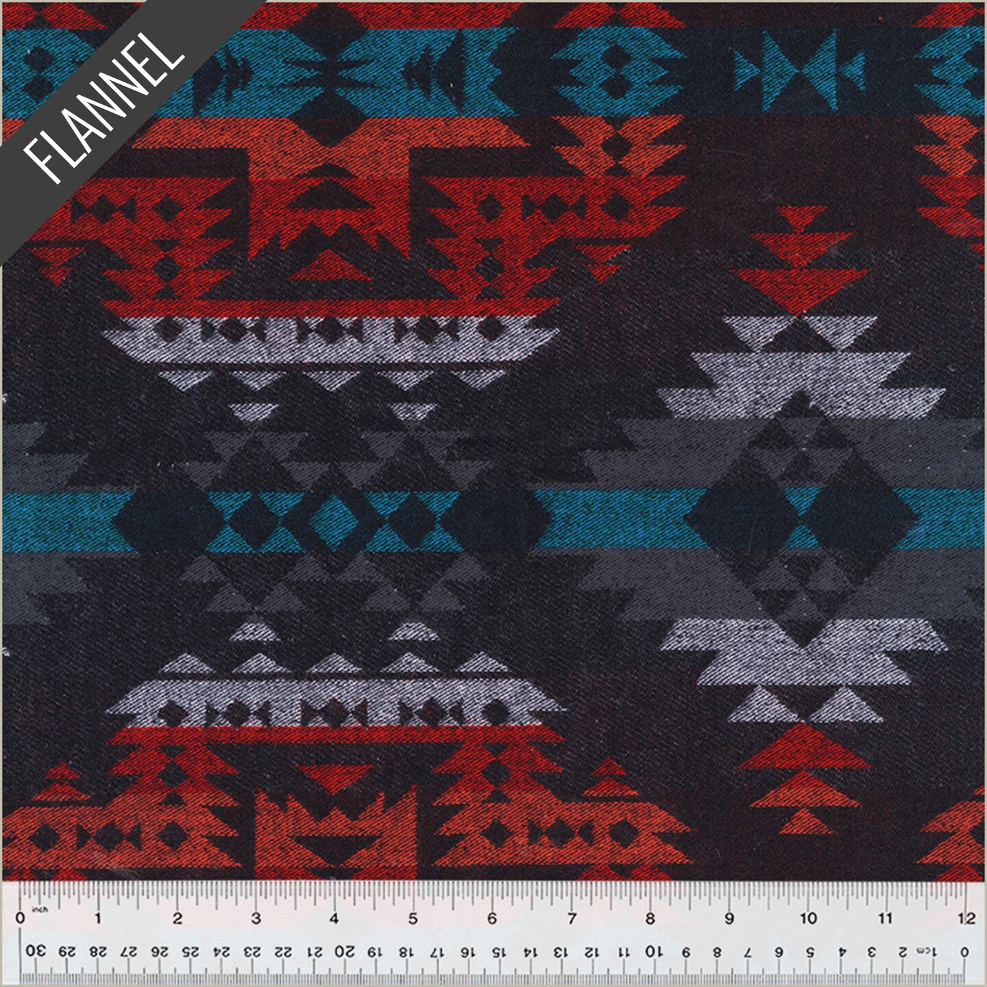 Canyon Woven Yarn Dye in Black (54224wvn-1) | Spirit Trail | Whistler Studios | Windham