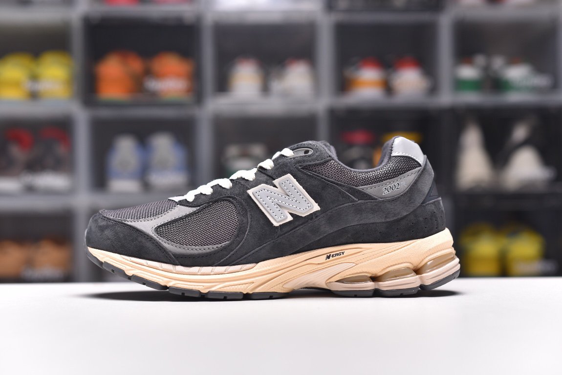 New Balance 2002R Black Dark Grey | MakerPlace by Michaels