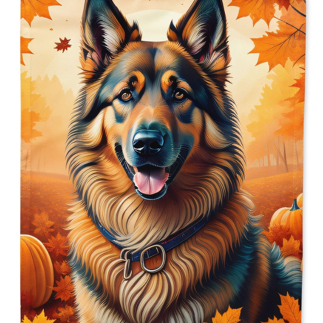 Edge Collections - 11.25" X 15.5" - Multicolor - Garden Flag Belgian Tervuren Decorative Flag - 1 Piece