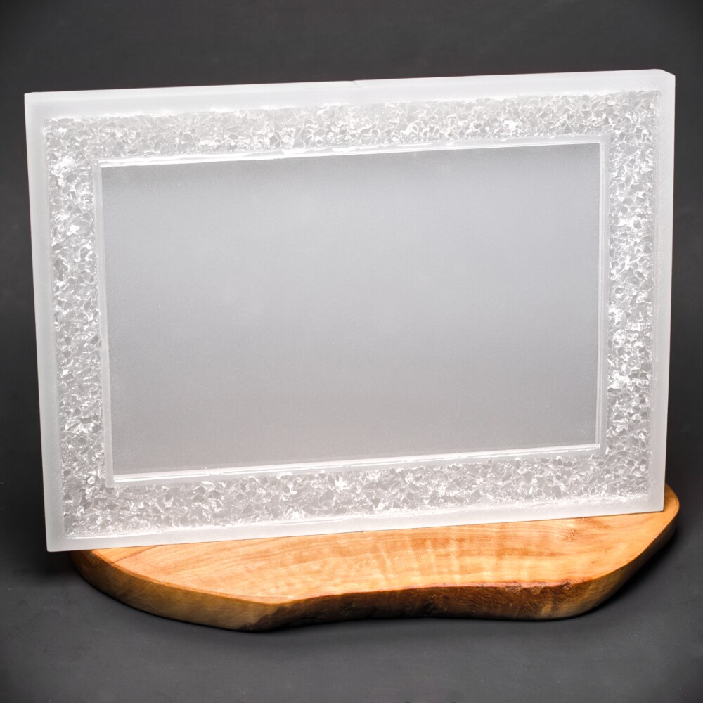 Handmade Crystal Edge Vanity Tray Mold
