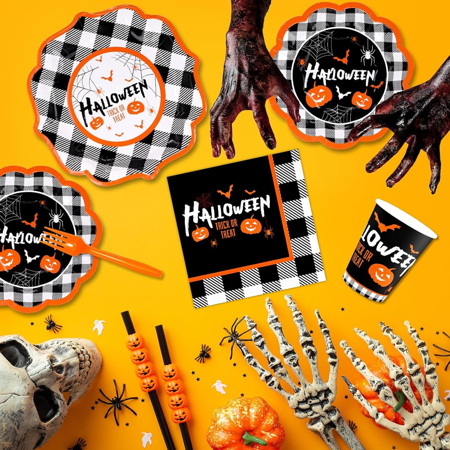 Halloween Party Supplies(Multicolor)9 x 4 x 9 inches