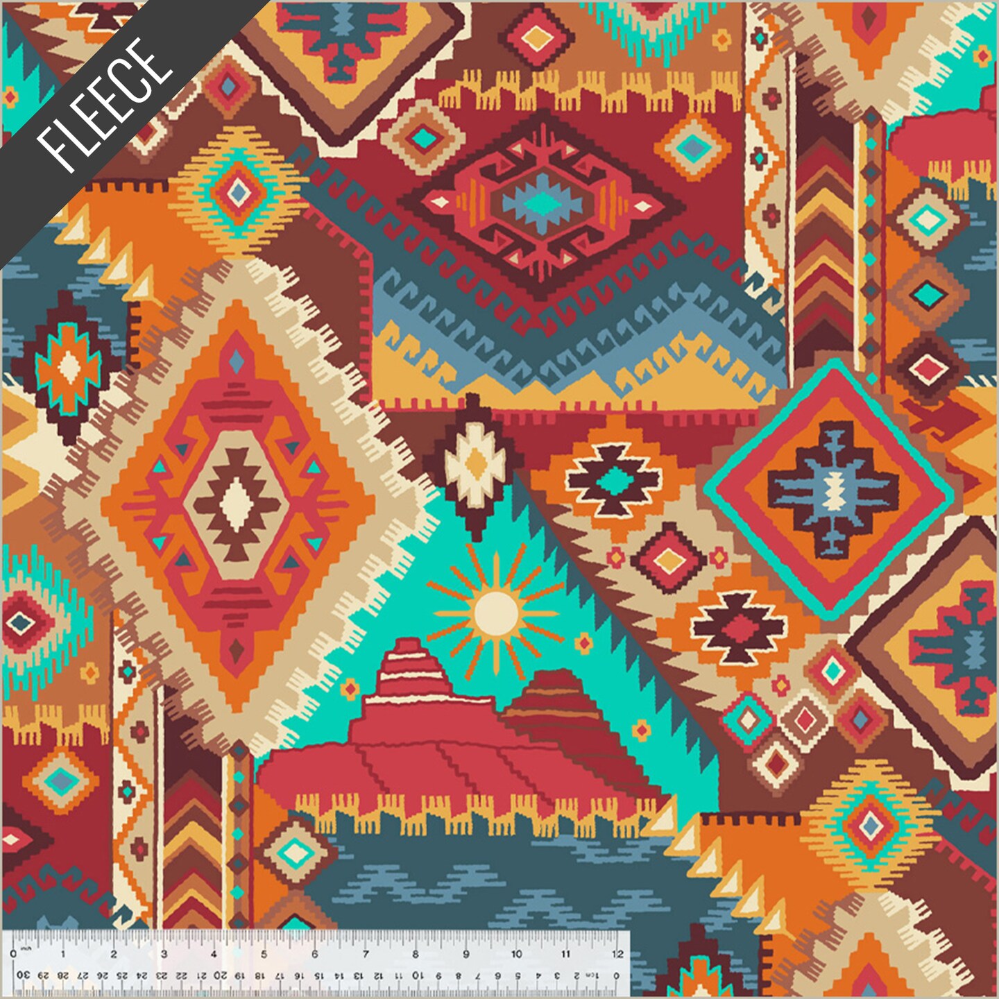 Frontier Winterfleece (56 Inch) in Rust (54208-1) | Spirit Trail | Whistler Studios | Windham