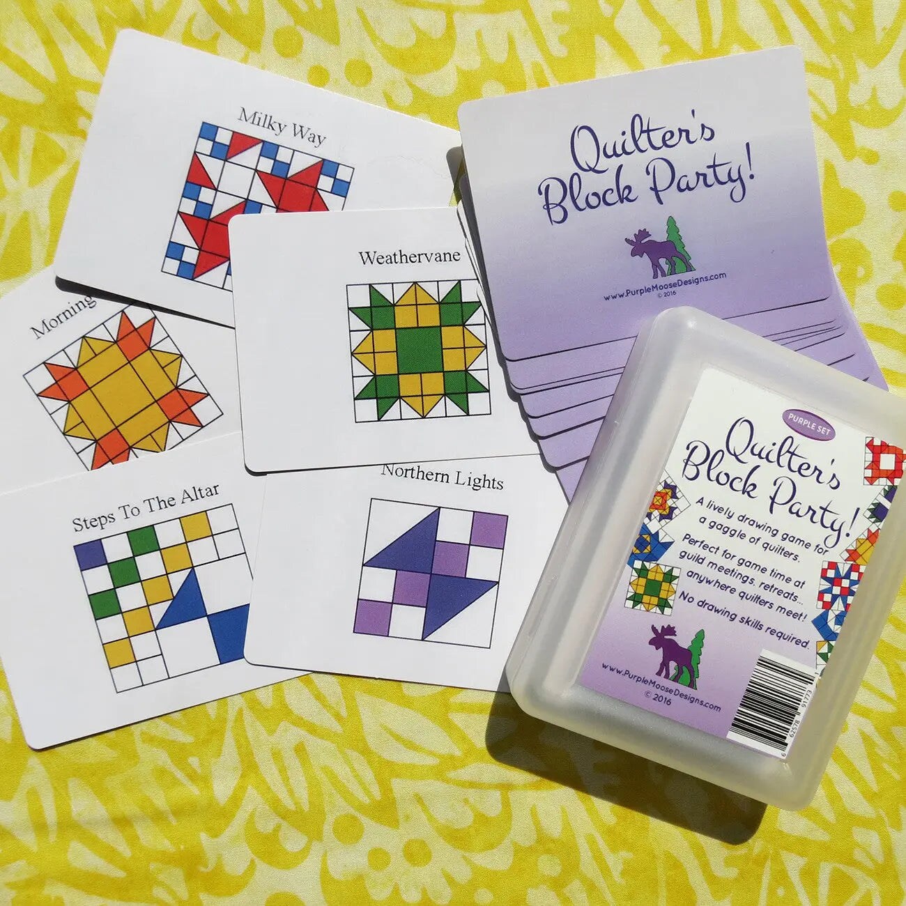 Quilter's Block Party Card Game Michaels
