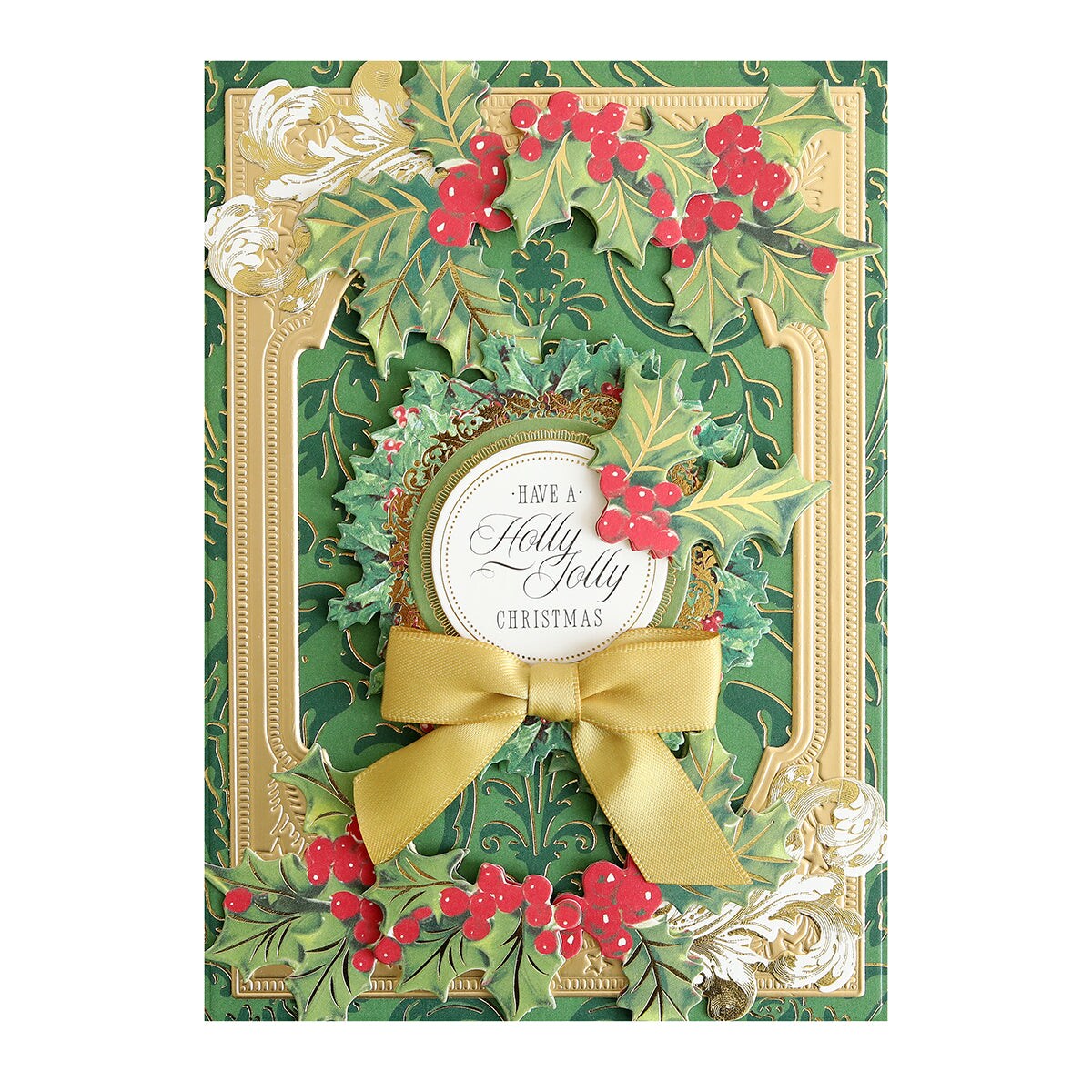 Luxury Christmas Present Foil 300gsm Cardstock