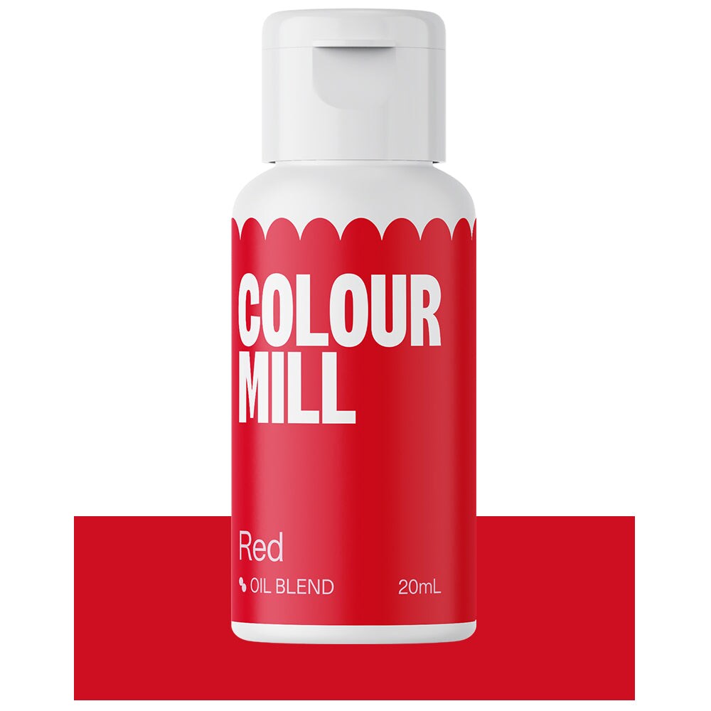 Colour Mill Oil Blend Food Color -  Red 20mL