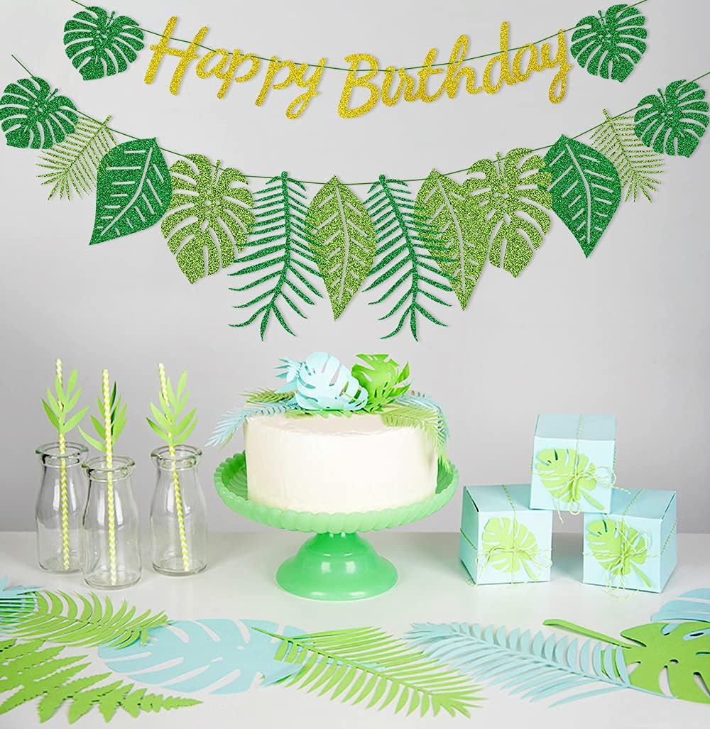 Hawaiian Birthday Banner - Hawaiian Party Decoration
