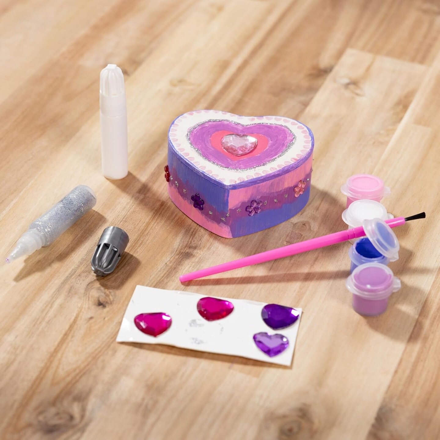 Created by Me! Heart Box Wooden Craft Kit