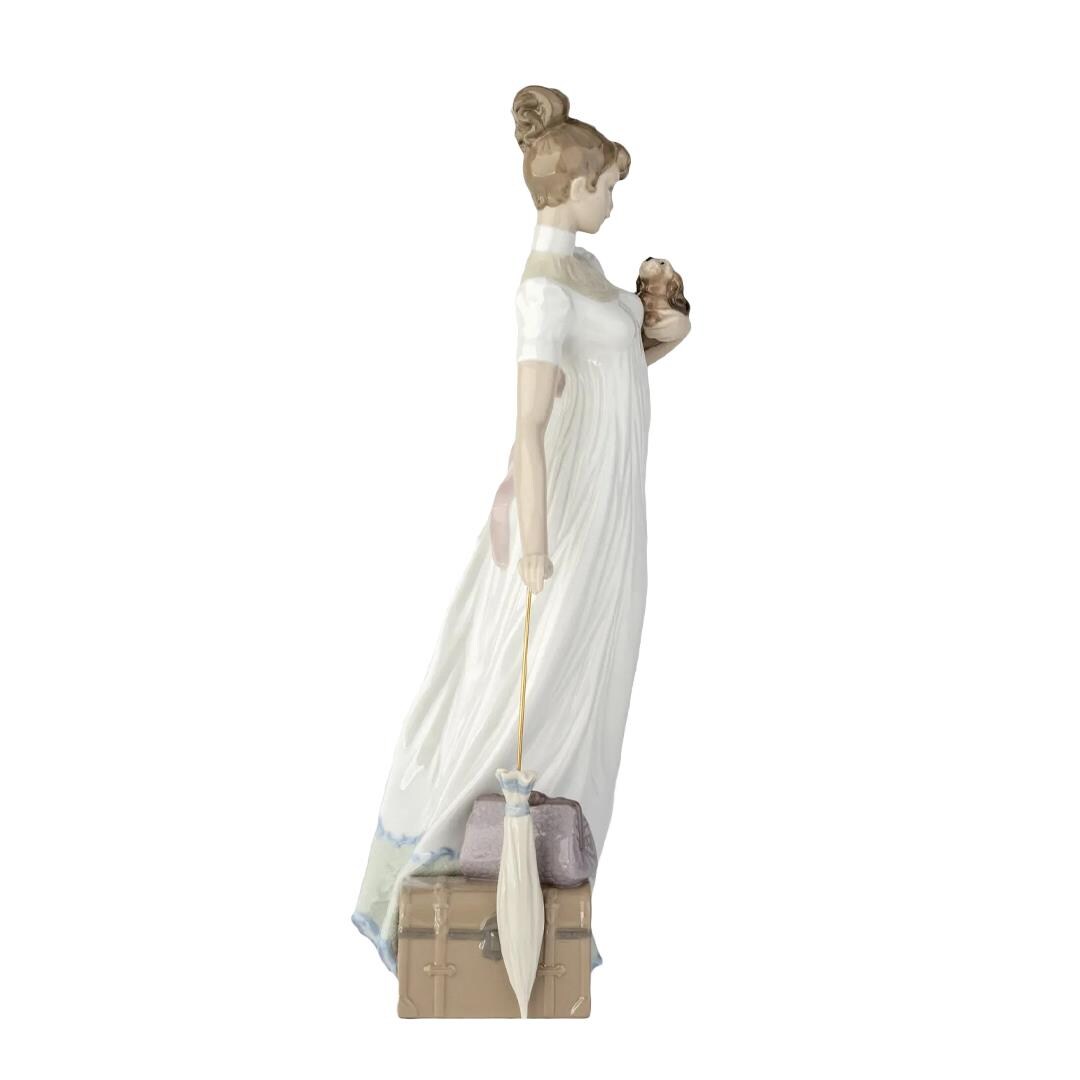 Lladro Elegant Youth Collection: Traveling Companions Figurine