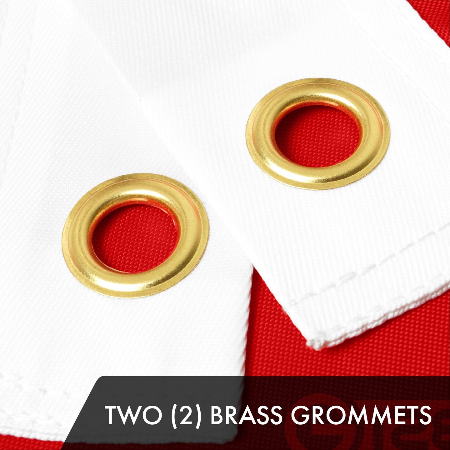 G128 Alabama AL State Flag | 3x5 Ft | ToughWeave Series Embroidered 300D Polyester | Embroidered Design, Indoor/Outdoor, Brass Grommets