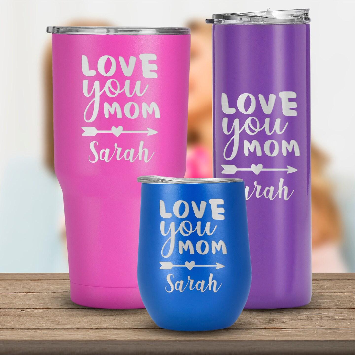 Family Personalized Custom Wine Tumbler - Mother's Day